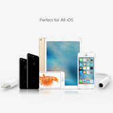 iPhone Apple 6 7 8 Plus X Aux Kulaklık Çevirici Kablo Adaptör